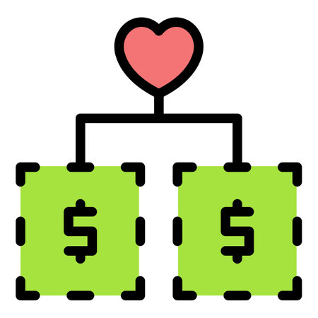 Content plan icon outline vector. digital media. Seo website color flatのイラスト素材