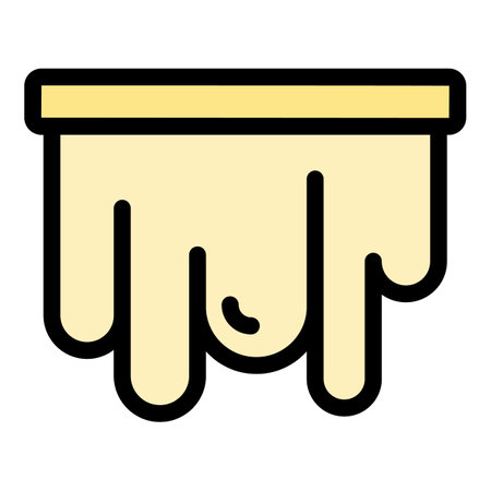 Honey nectar icon outline vector. garden bee. Propolis comb color flatのイラスト素材