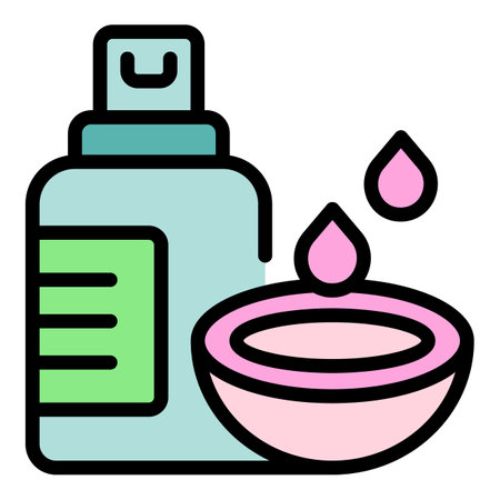 Conditioner soap icon outline vector. Coco cream. Coconut oil color flatのイラスト素材