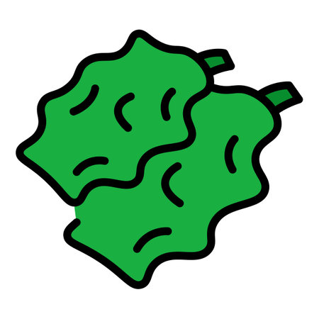 Palm date fruit icon outline vector. Food iftar. Sweet dry color flatのイラスト素材