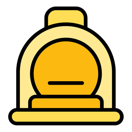 Pet shop icon outline vector. House cat Tower furniture color flatのイラスト素材