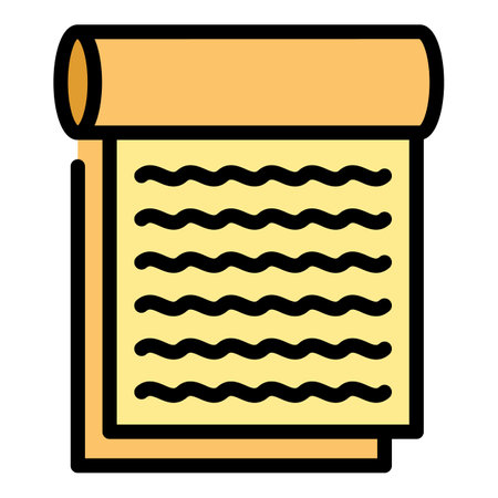Diy repair plan icon outline vector. Home construction. Hand wood color flatのイラスト素材
