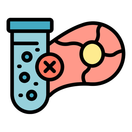 Test tube control icon outline vector. Quality product. Consumer electronic color flatのイラスト素材