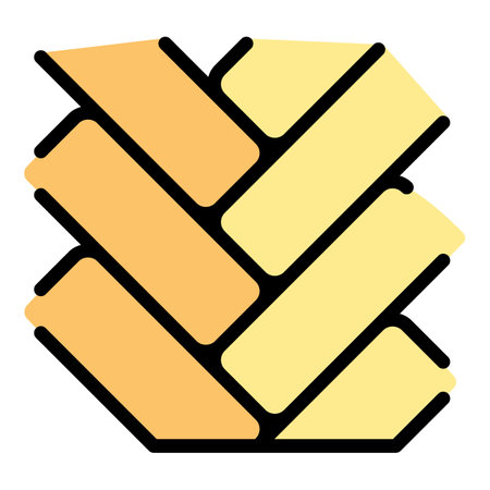 Repair floor icon outline vector. Diy home. Work tool color flatのイラスト素材