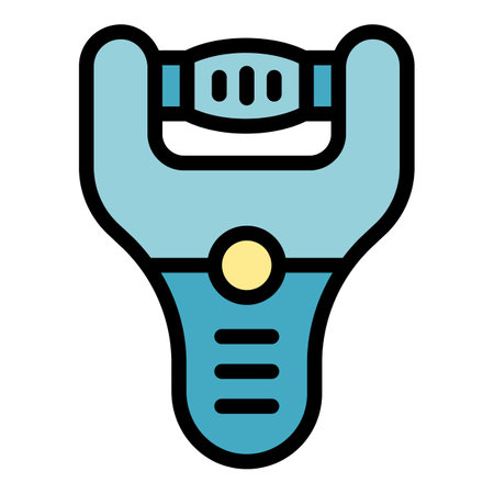 Nail polish tool icon outline vector. Art bar. Care beauty color flatのイラスト素材