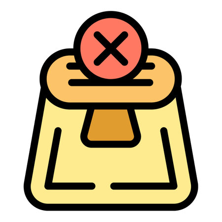 Wallet return icon outline vector. Shipment service. Package product color flatのイラスト素材