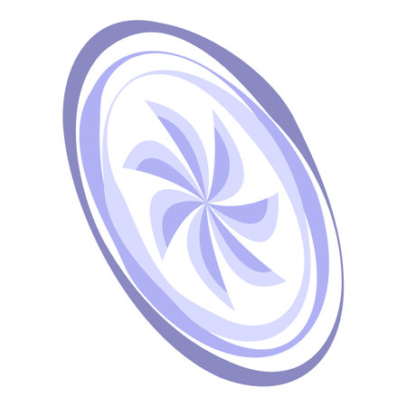 Energy desert rock glow icon isometric vector. Stage game future. Glow rock portalのイラスト素材