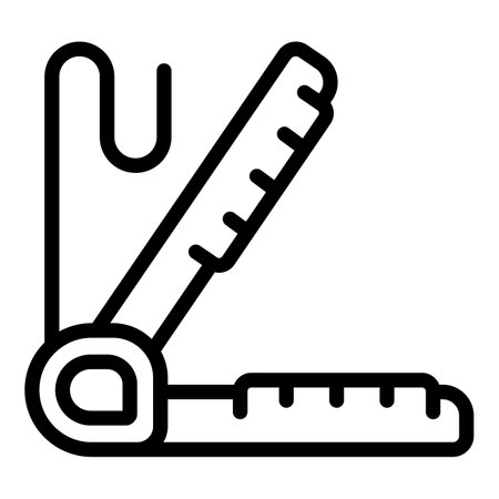 Hair straightening tool icon outline vector. Hairdressing accessory. Grooming parlor applianceのイラスト素材