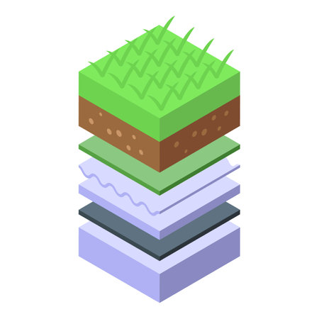 Vertical farming icon isometric vector. Greenhouse plant. Farming futureのイラスト素材