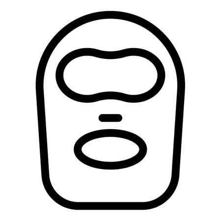Simplified line art icon of an airplane seat, perfect for travelrelated designsのイラスト素材
