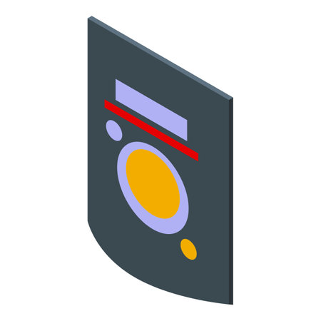 Solar system icon representing the sun and planets orbiting in an infographic styleのイラスト素材
