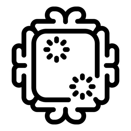 Artificial intelligence chip processing data with a loading symbol, representing the concept of machine learningのイラスト素材