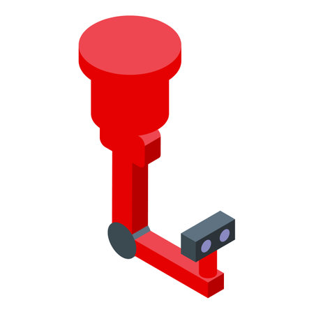 Parking gate system controlling the entry and exit of vehiclesのイラスト素材