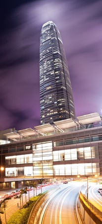 Hong Kong, China - May 18, 2010: View of Two International Finance Centre, 2 IFC in Hong Kong. It is...