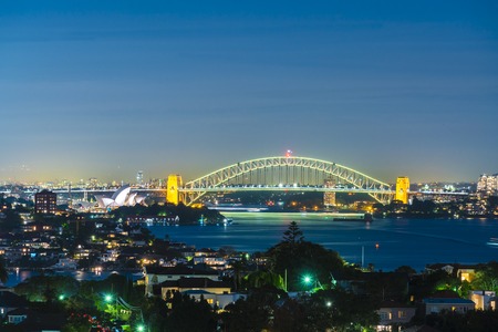 Sydney CBD and Harbour Bridge