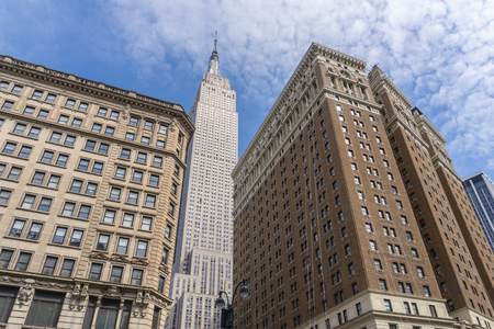 Empire State Building in New York Cityのeditorial素材