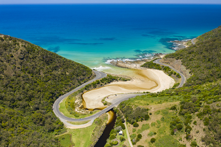 Great Ocean Road in Australiaの写真素材