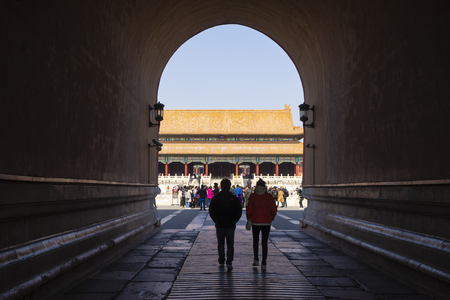 Forbidden City in Beijingのeditorial素材