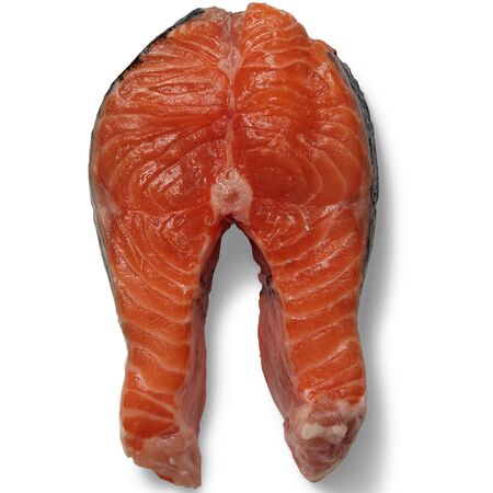 salmon steak, Beautiful Food , High Qualityの写真素材