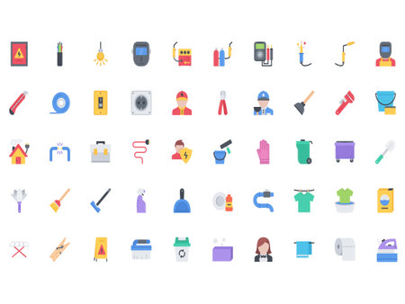 the hard work icons packのイラスト素材