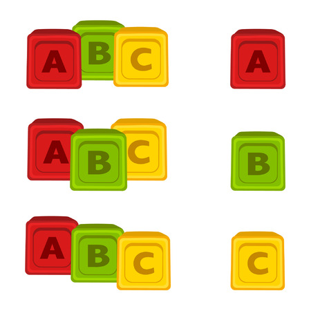 Alphabet Blocksのイラスト素材