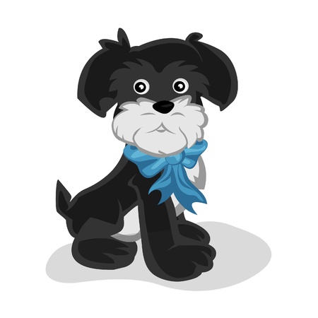 Fury Puppyのイラスト素材