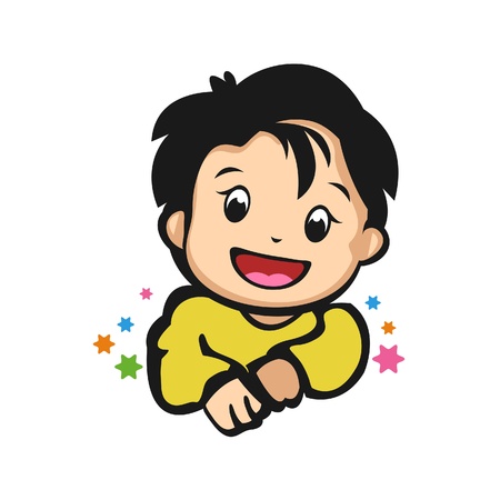Giggle Babyのイラスト素材