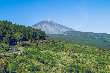 Beautiful morning in Tenerife.の写真素材