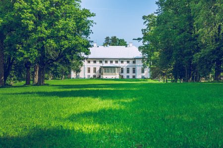 Old manor at Latvia, Vilce. 2016のeditorial素材