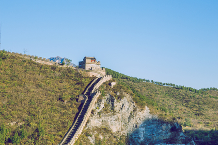 China wall in Pekin. 2016の写真素材