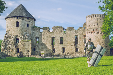 Place: Cesis, date: 09.06.2011, Medieval festival at Livonian castle. This is medieval festival in...