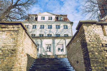 City Riga, Latvia. Old city streets, tourists and architecture. Old houses, streets and urban view....