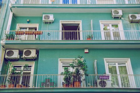City Athens, Greek Republic. Urban city street with buildings.11. Sep. 2019の写真素材