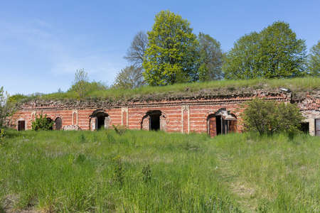 City Bolderaja, Latvia. Soviet army fortress by the sea.23.05.2020のeditorial素材