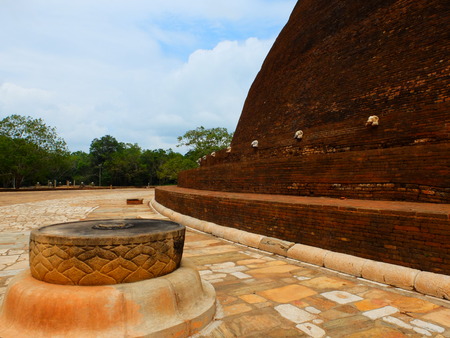 pagoda of Anuradhapuraの写真素材