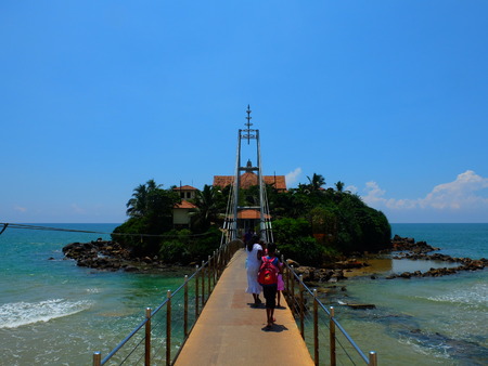 temple on seaのeditorial素材