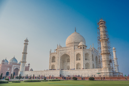 The Taj Mahalのeditorial素材