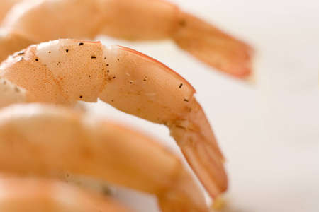 shrimp skewersの写真素材
