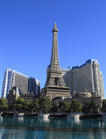 Las Vegas, Nevada - January 5, 2013: Paris Las Vegas Hotel on the Strip in Las Vegasのeditorial素材