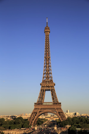 Paris cityscape with Eiffel Towerの写真素材
