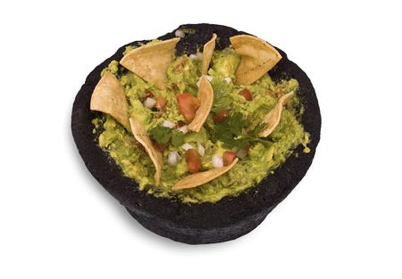 Bowl of Fresh Guacamole