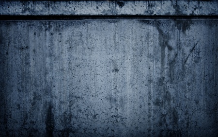 Dark Blue Cement Grunge Backgroundの写真素材