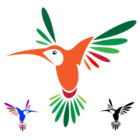Hummingbirdのイラスト素材