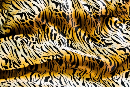 Tiger textile, piece of clothes. の写真素材