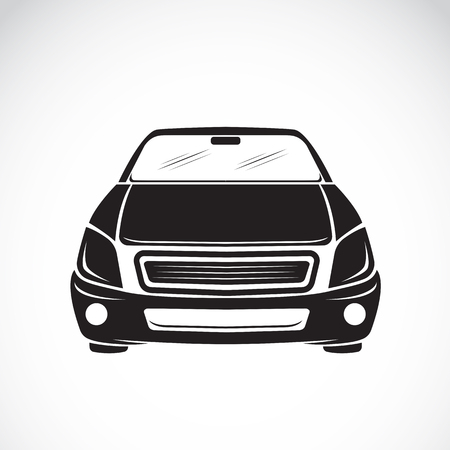 Vector image of an car design on white backgroundのイラスト素材