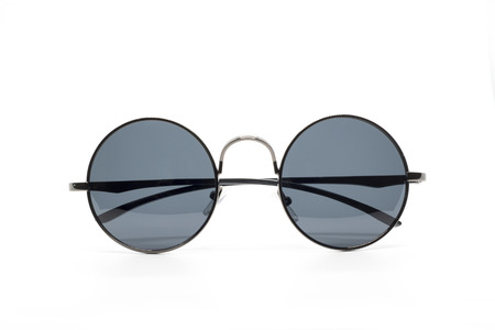 Modern fashionable sunglasses isolated on white background, Glassesの写真素材