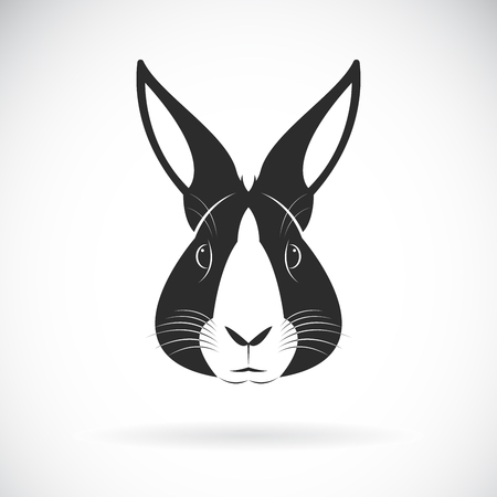 Rabbit head icon.のイラスト素材