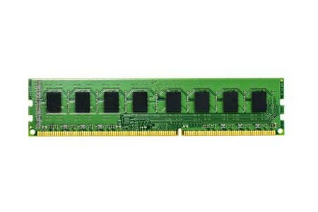 Image of a ram memory on a white