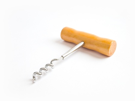 corkscrew isolatedの写真素材