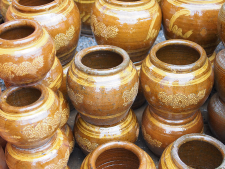 jar pots vaseの写真素材